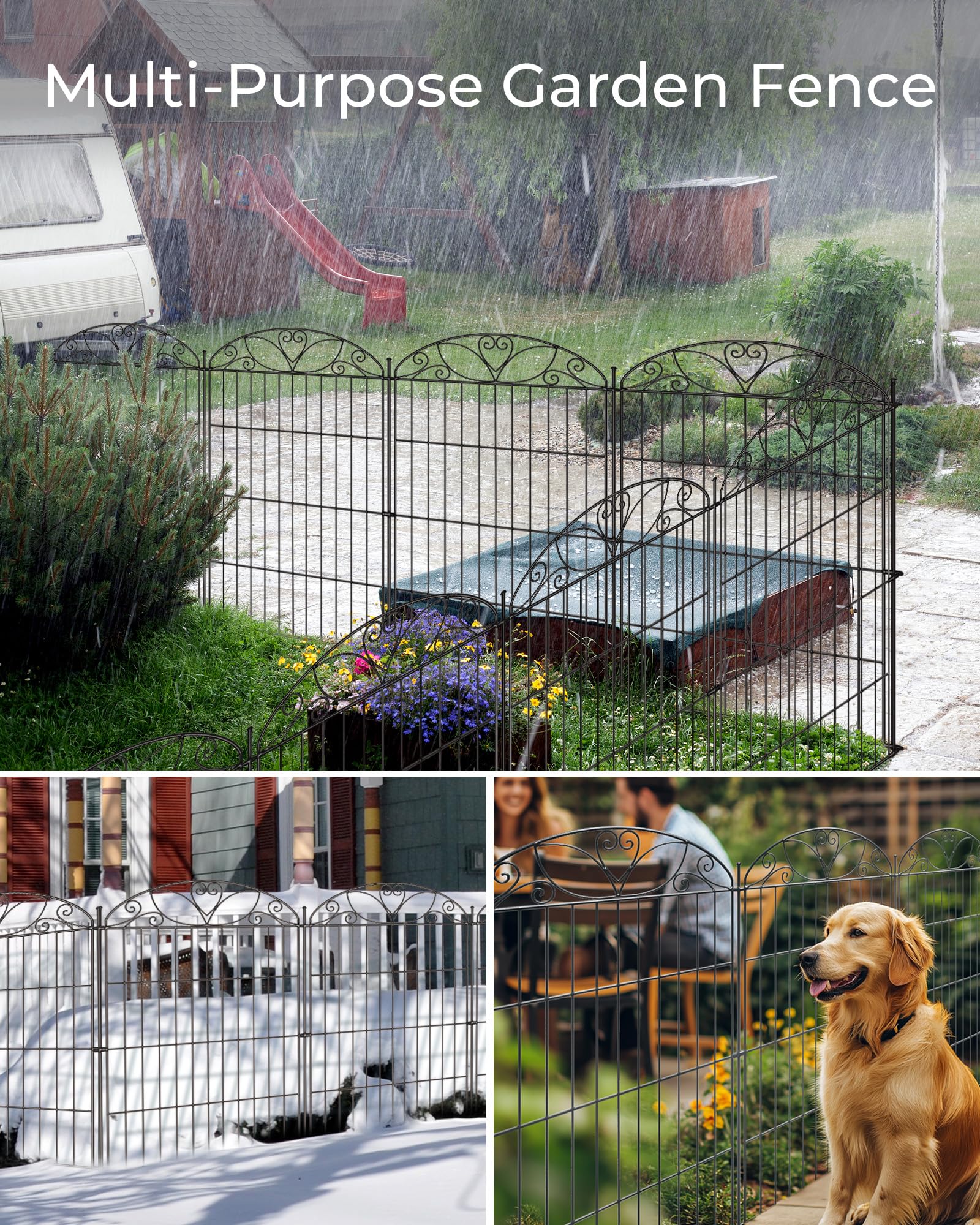 Amazon.com : Mars Explo 10 Panels No Dig Decorative Outdoor Garden